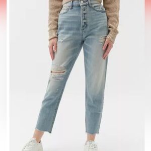 BDG Straight Leg Ripped Jeans